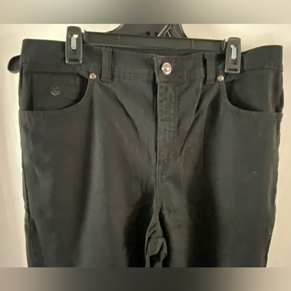 Gloria Vanderbilt Black Boot Cut Pants